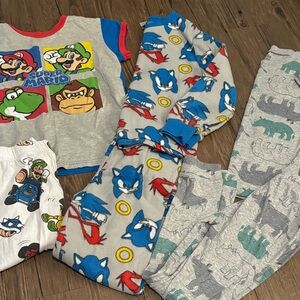 Boys matching pj sets sizes 5-6